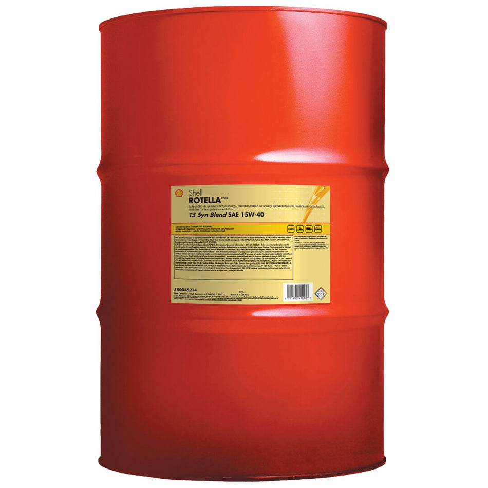 JLG Part # 70013274 -  Rotella T5 15W-40, Drum