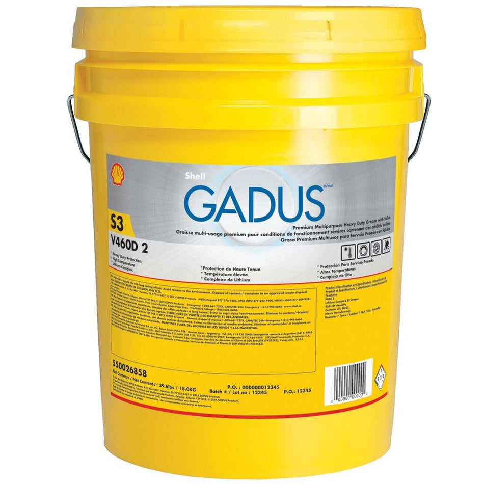 JLG Part # 70013291 -  Shell Gadus S3 V460d 2, Pail
