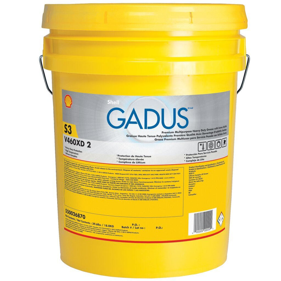 JLG Part # 70013295 -  Shell Gadus S3 V460xd 2, Pail