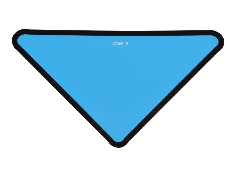 JLG Part # 70040449 – Triangle Blue