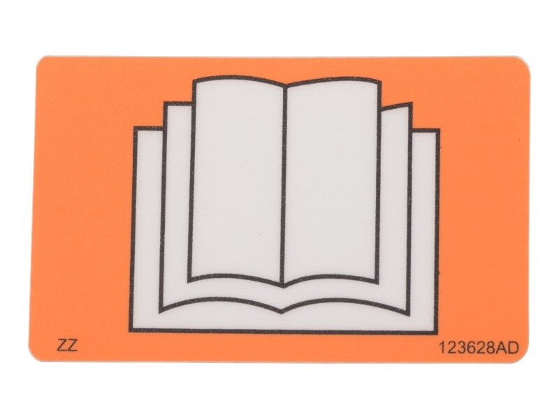 JLG Part # 70040629 – Decal, Operator's Manual