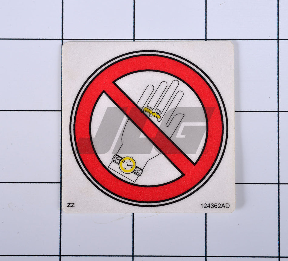 JLG Part # 70040634 – Decal, Do Not Wear