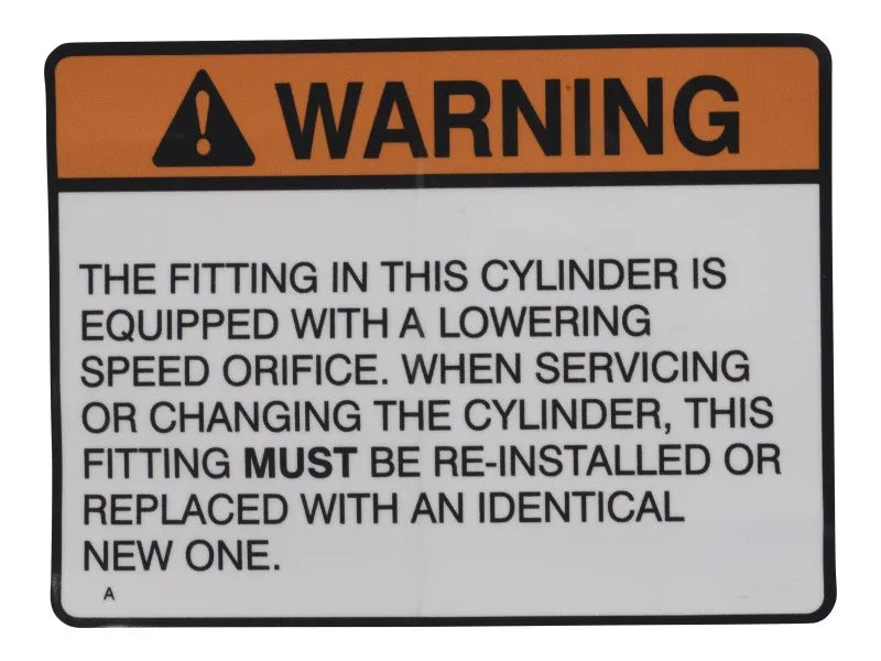 JLG Part # 70040639 – Decal