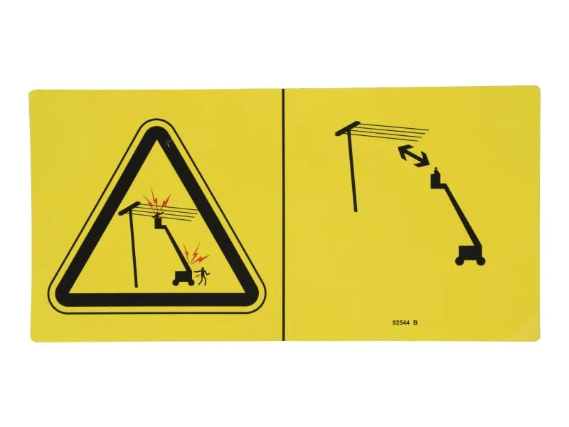 JLG Part # 70041055 – Decal,Danger,Electrical. Haz Stay Cl