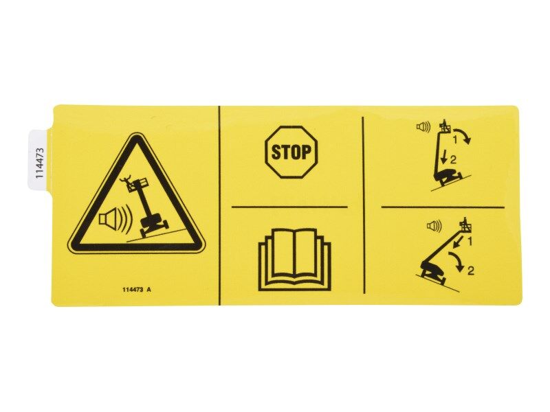 JLG Part # 70041072 – Decal