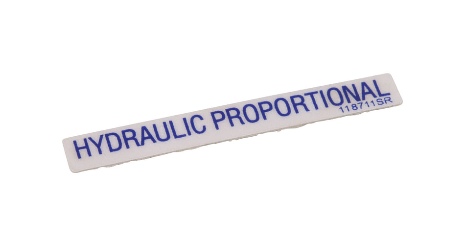 JLG Part # 70041313 – Decal, Vl, Hydraulic Propel