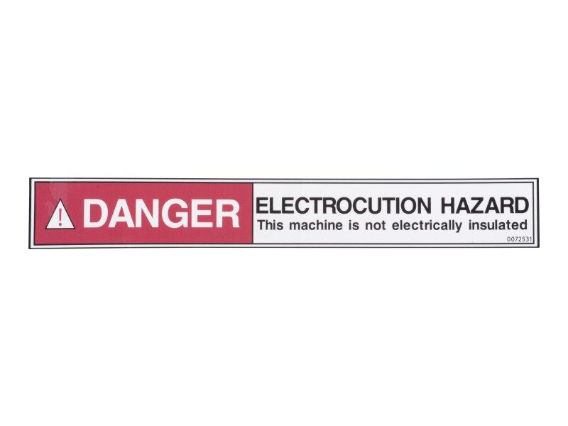 JLG Part # 70041447 – Decal, Danger Electrical Hazard