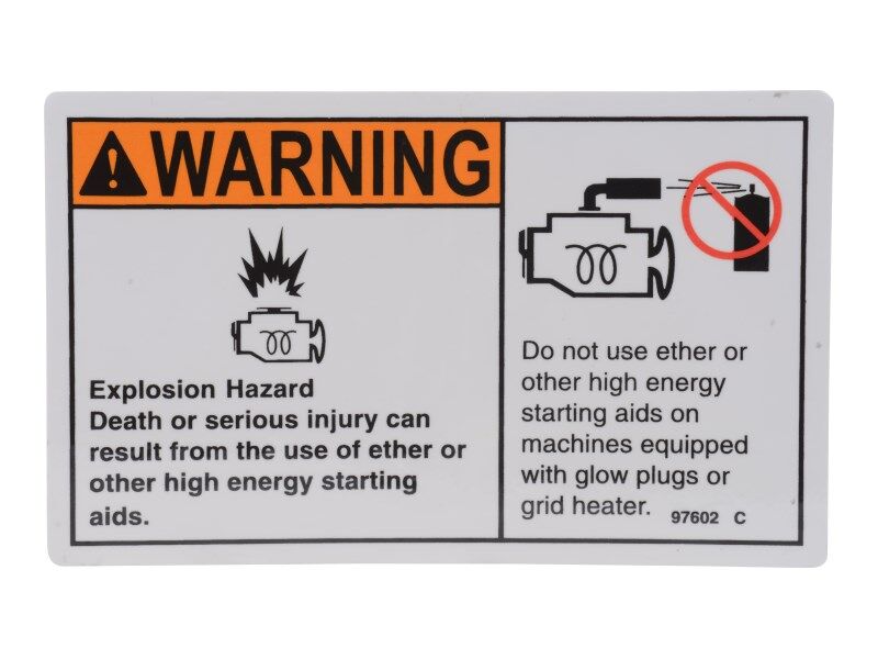 JLG Part # 70041506 – Decal