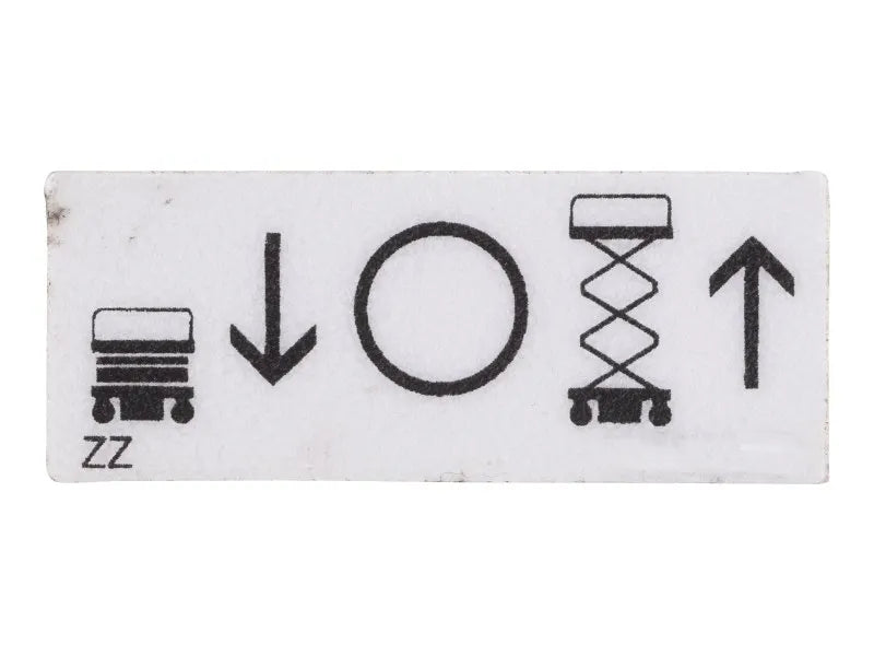 JLG Part # 70041536 – Decal, Down/off/up Pict