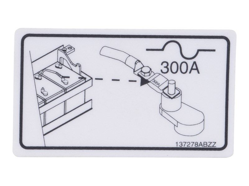 JLG Part # 70041537 – Decal