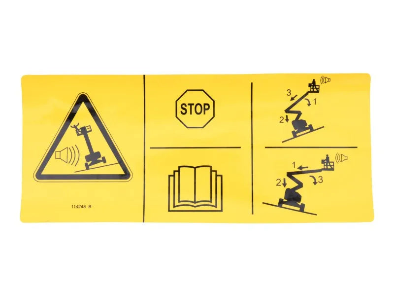 JLG Part # 70043908 – Decal
