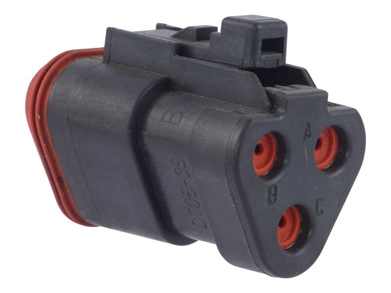 JLG Part # 70044210 – Connector. Recep. 3 Way 14-16 Ga