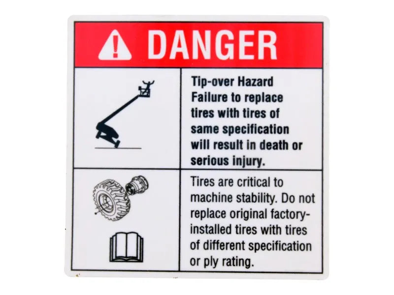 JLG Part # 70046974 – Decal
