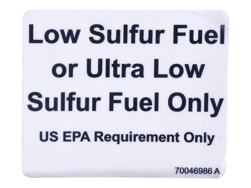 JLG Part # 70046986 – Decal