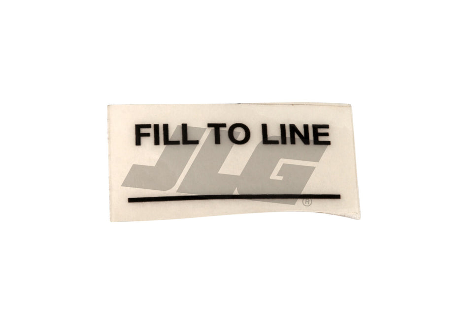 JLG Part # 7016713 – Decal, Tank Fill Line