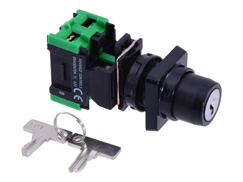 JLG Part # 7017700 -  Key 3-Pos. Selector Switch