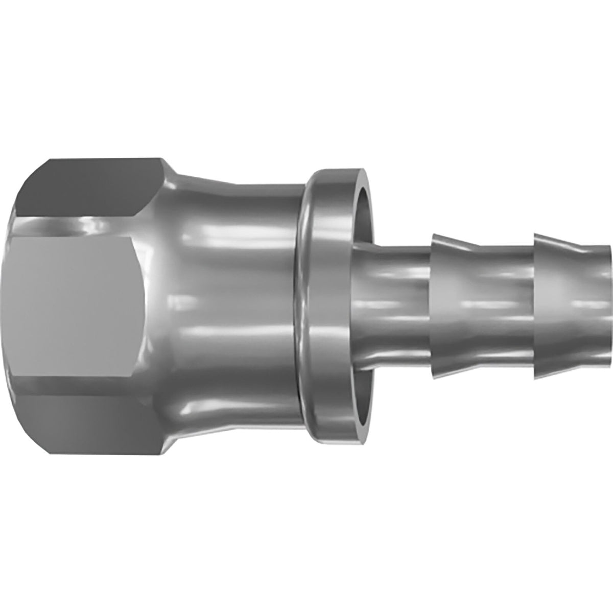 Genie 70641GT HOSE END,BARB,FEM.STR.8-6