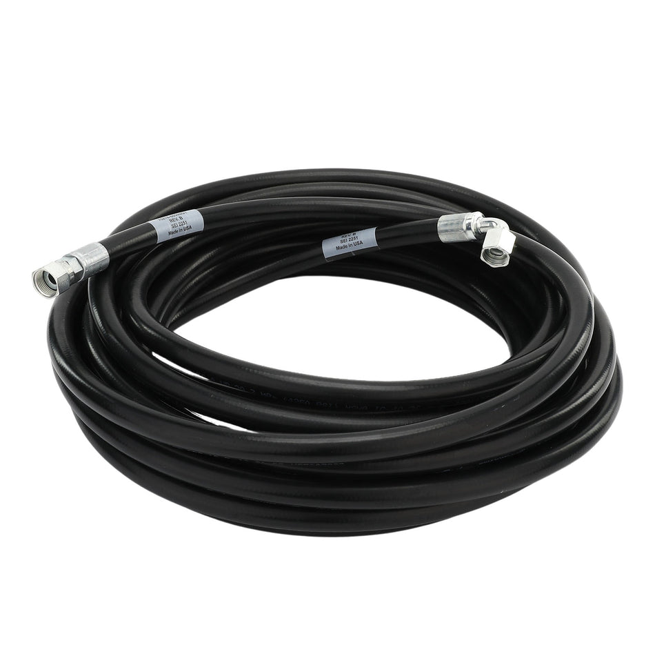 Genie 75278-60500GT HOSE ASSY,1/2,90 FEM,STR FEM(REPLACES 75278-58700GT)