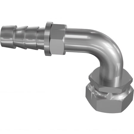 Genie 77703GT HOSE END,BARB,FEM 90,ORFS,-8-8
