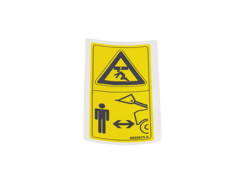 JLG Part # 8005675 -  Decal, Instructions