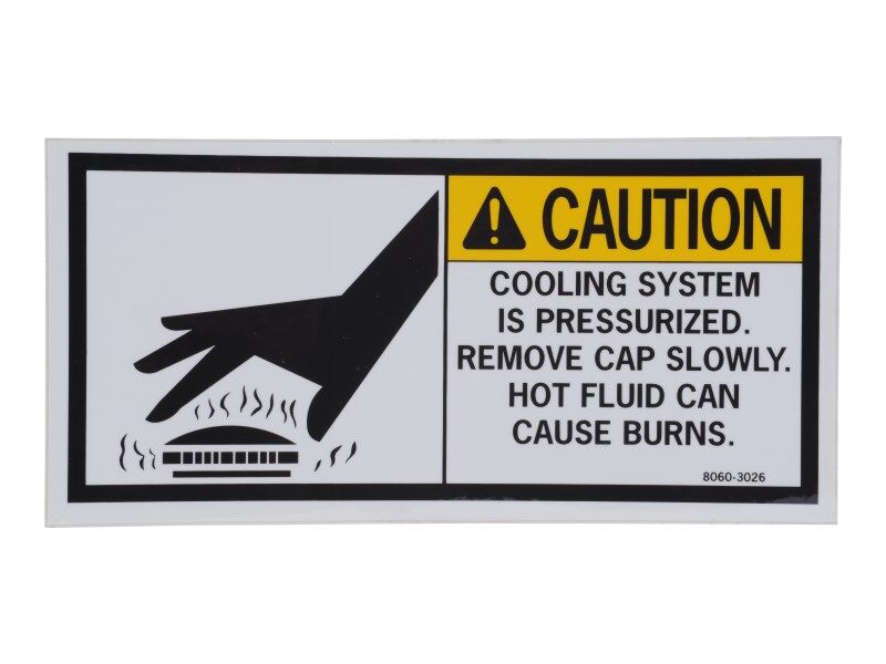 JLG Part # 80603026 – Decal