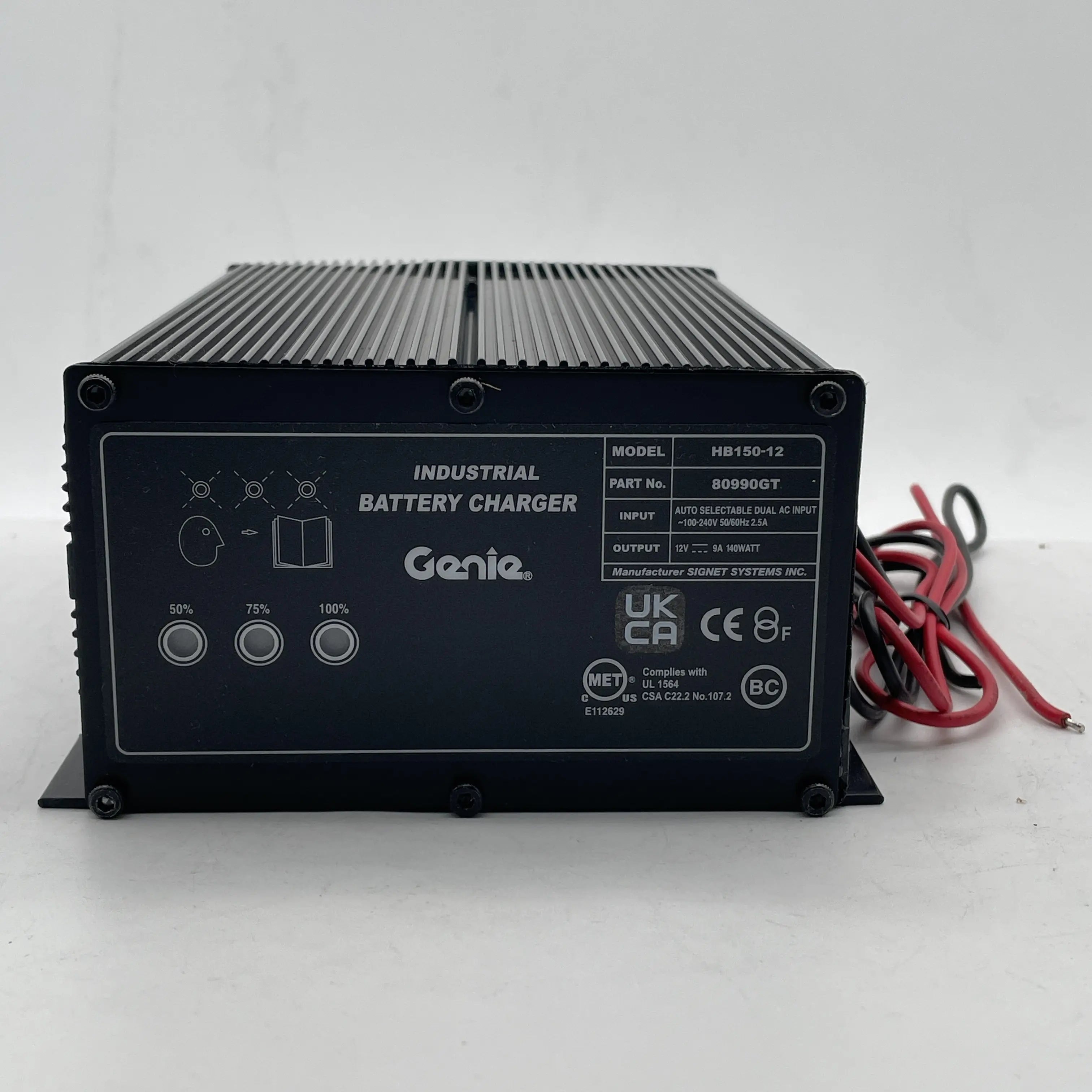 Genie - 12Vdc Hi/Lo Charger - 80990GT alternate view 0
