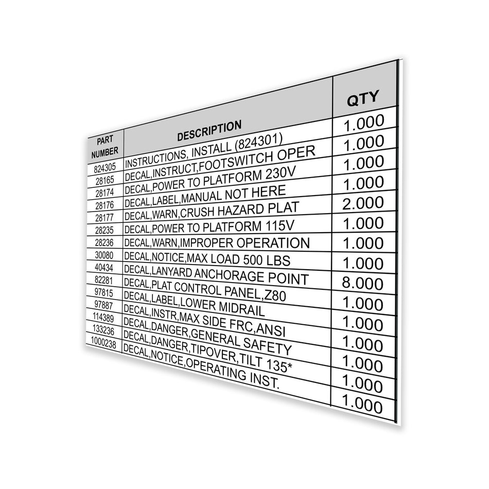 OEM Genie 824301GT product image 1