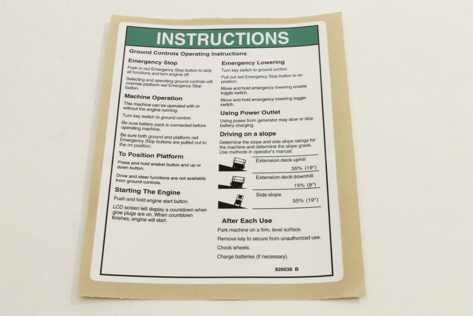 OEM Genie 826036GT product image 1