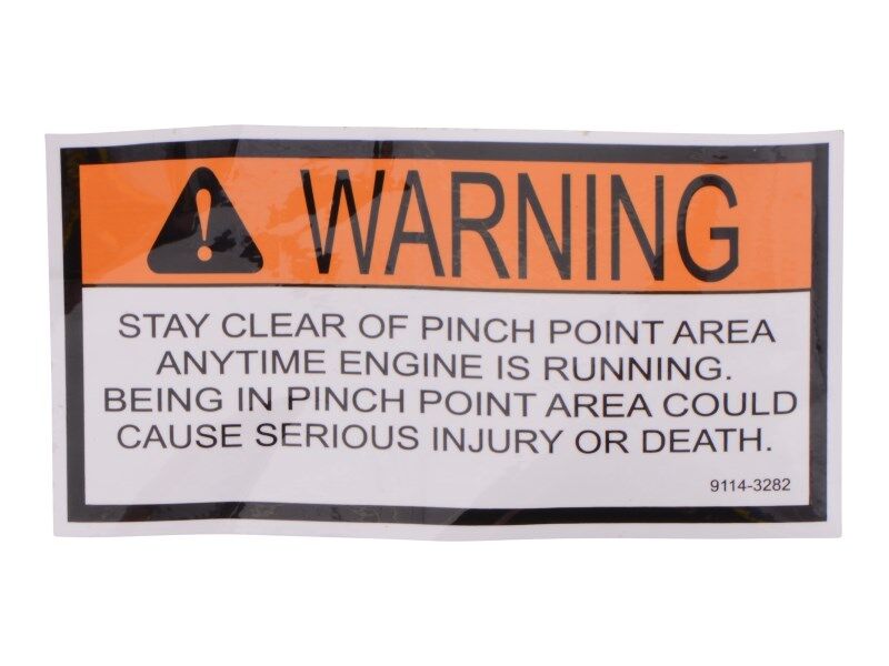 JLG Part # 91143282 – Decal
