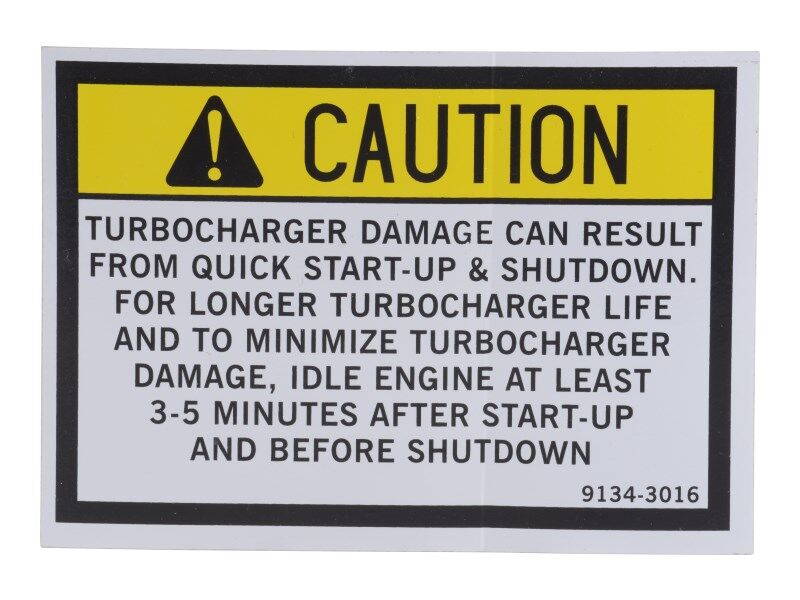 JLG Part # 91343016 -  Caution Decal