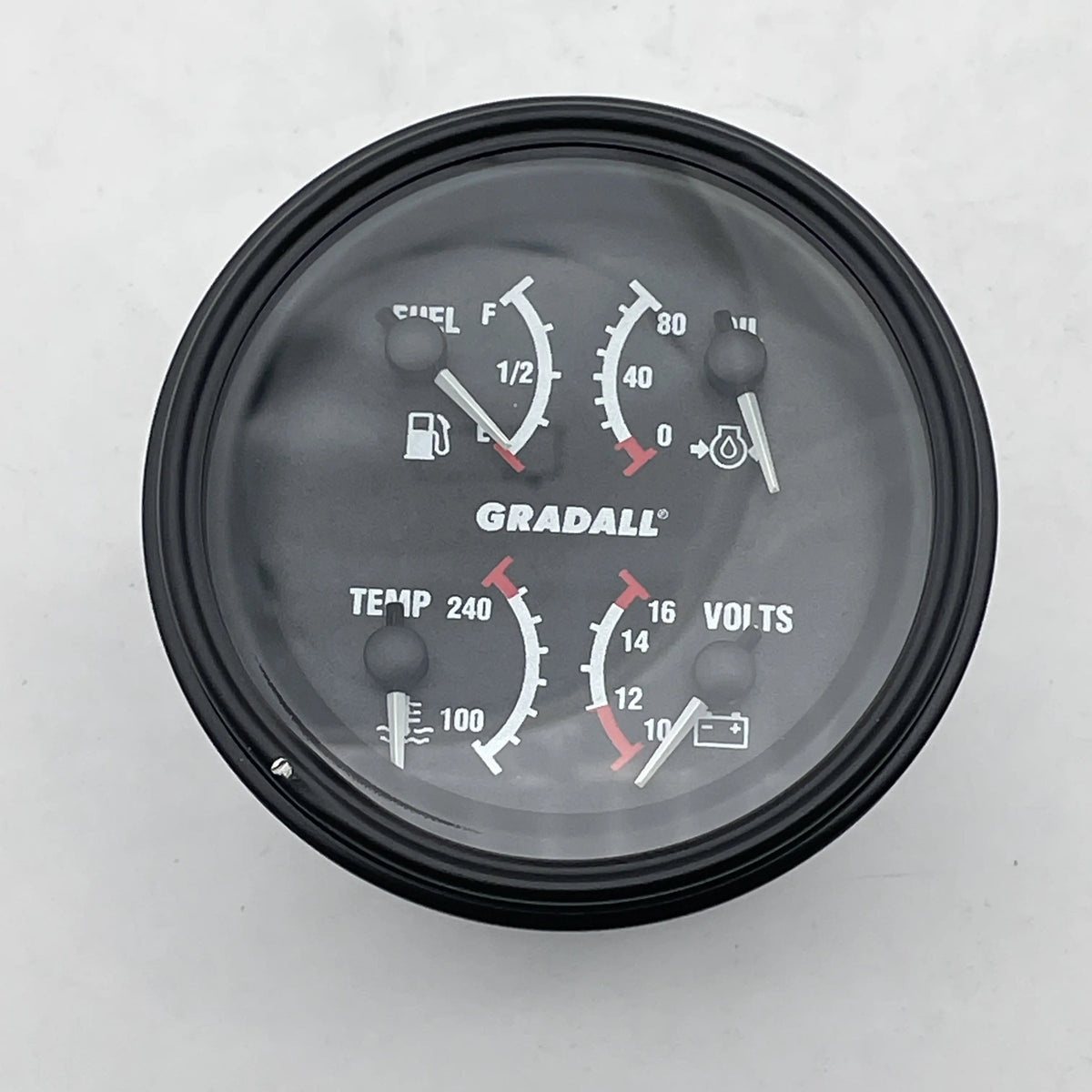 OEM JLG 4 IN 1 JLG / GRADALL GAUGE # 91404336 alternate view 0