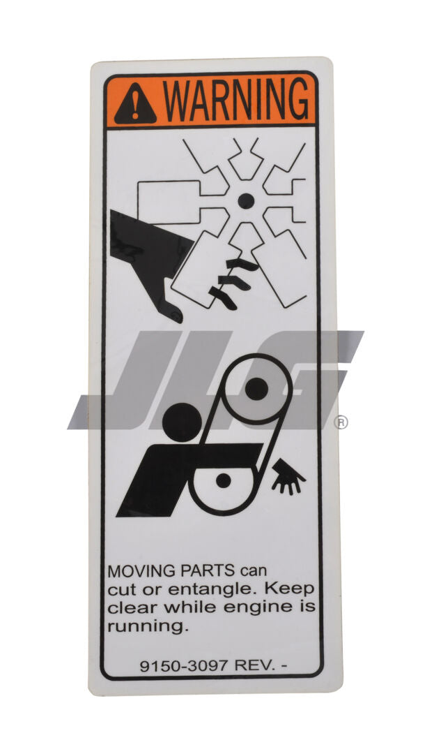 JLG Part # 91503097 – Moving Parts Decal