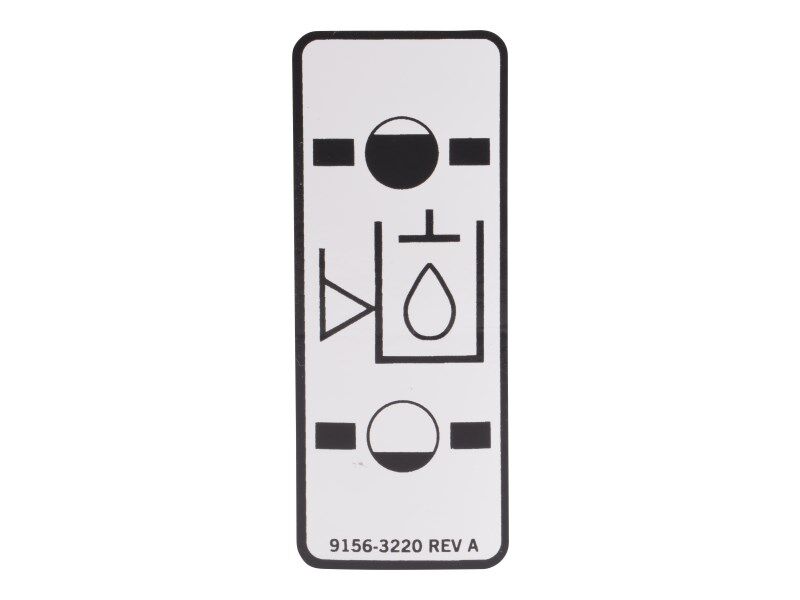 JLG Part # 91563220 – Decal, Oil Level