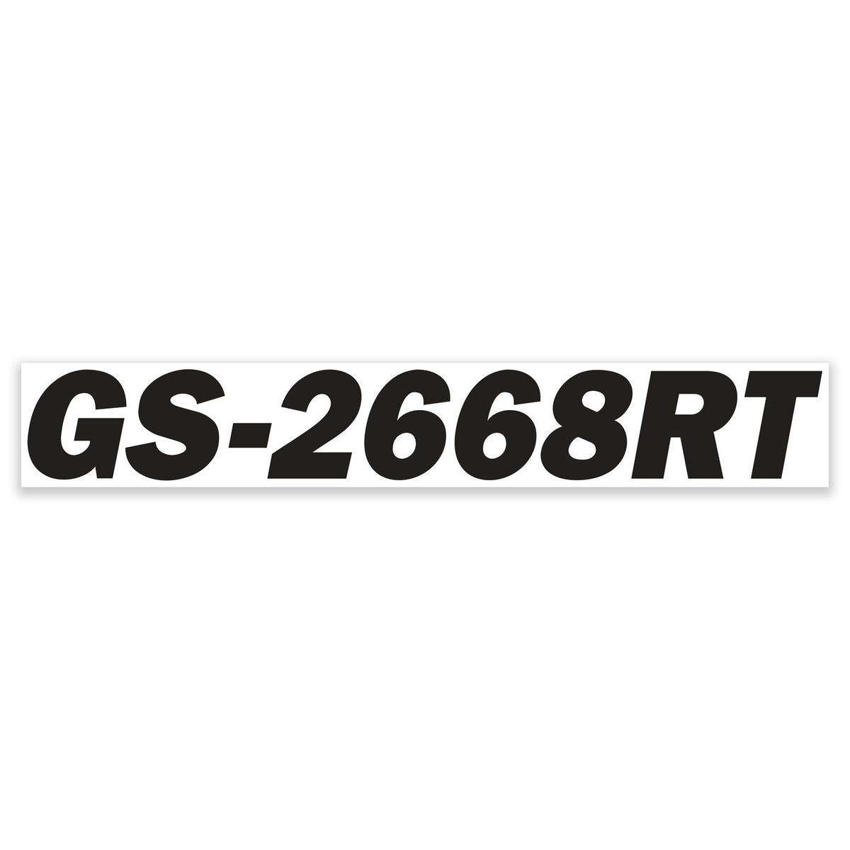 Genie 97728GT DECAL,COSMETIC,GS2668 BLACK