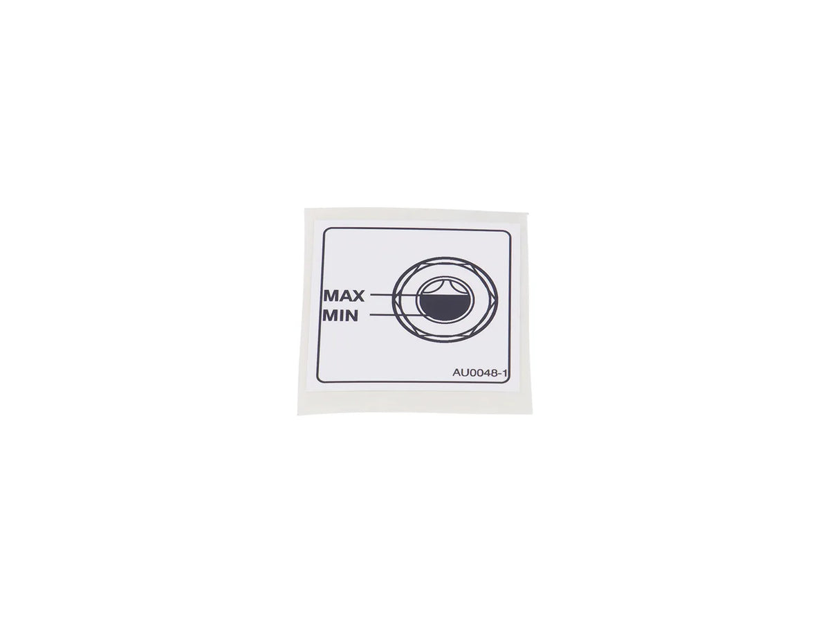 JLG Decal Oil Level F Au0048 replacement part image
