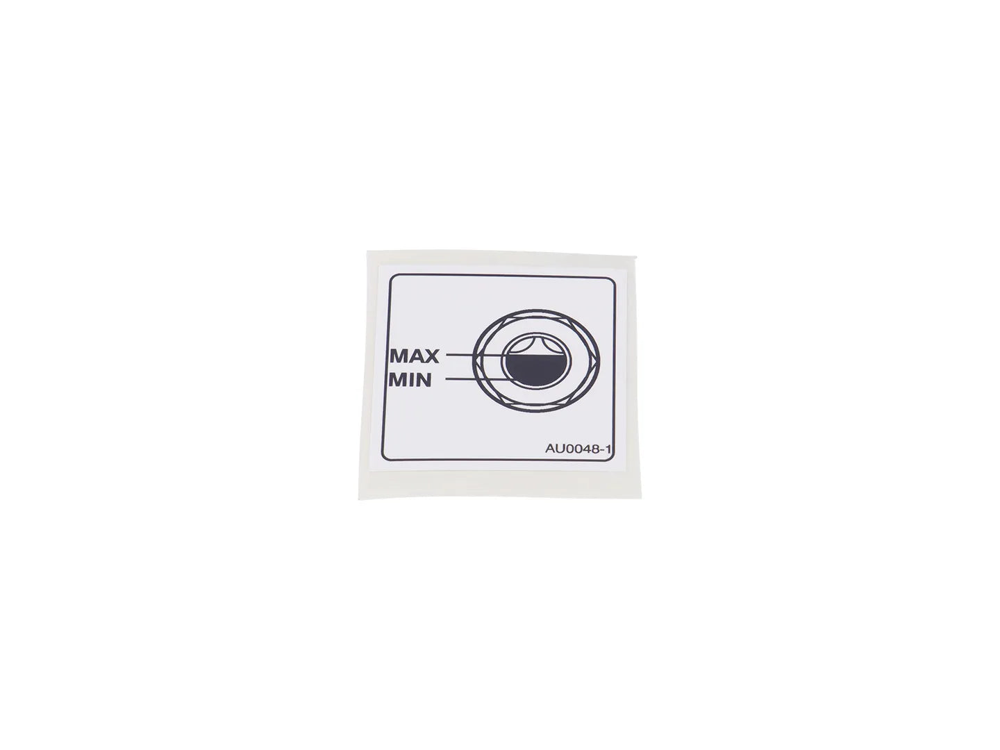 JLG Decal Oil Level F Au0048 replacement part image