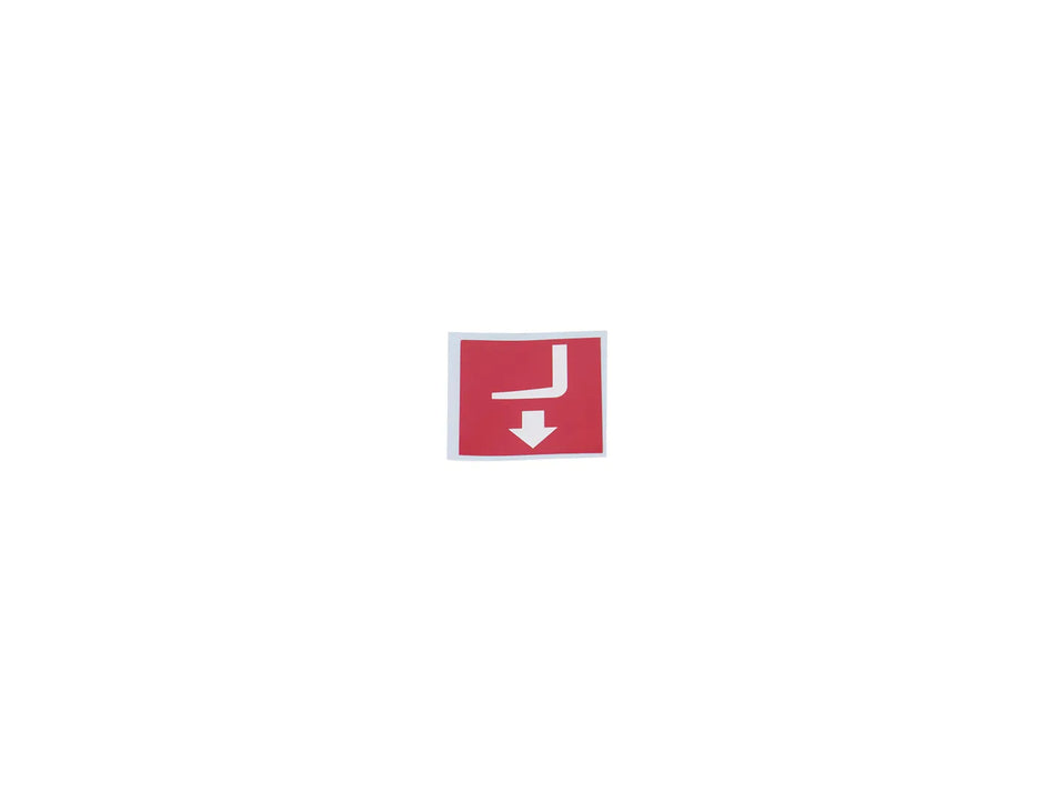 JLG Decal Fork Position Fig 0000 Au0050 replacement part image