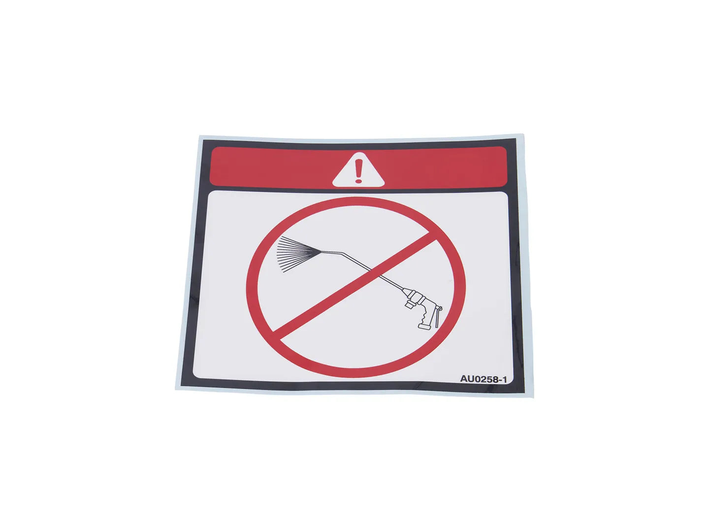 JLG Decal Karcher Toucan 10 Fr Au0258 replacement part image
