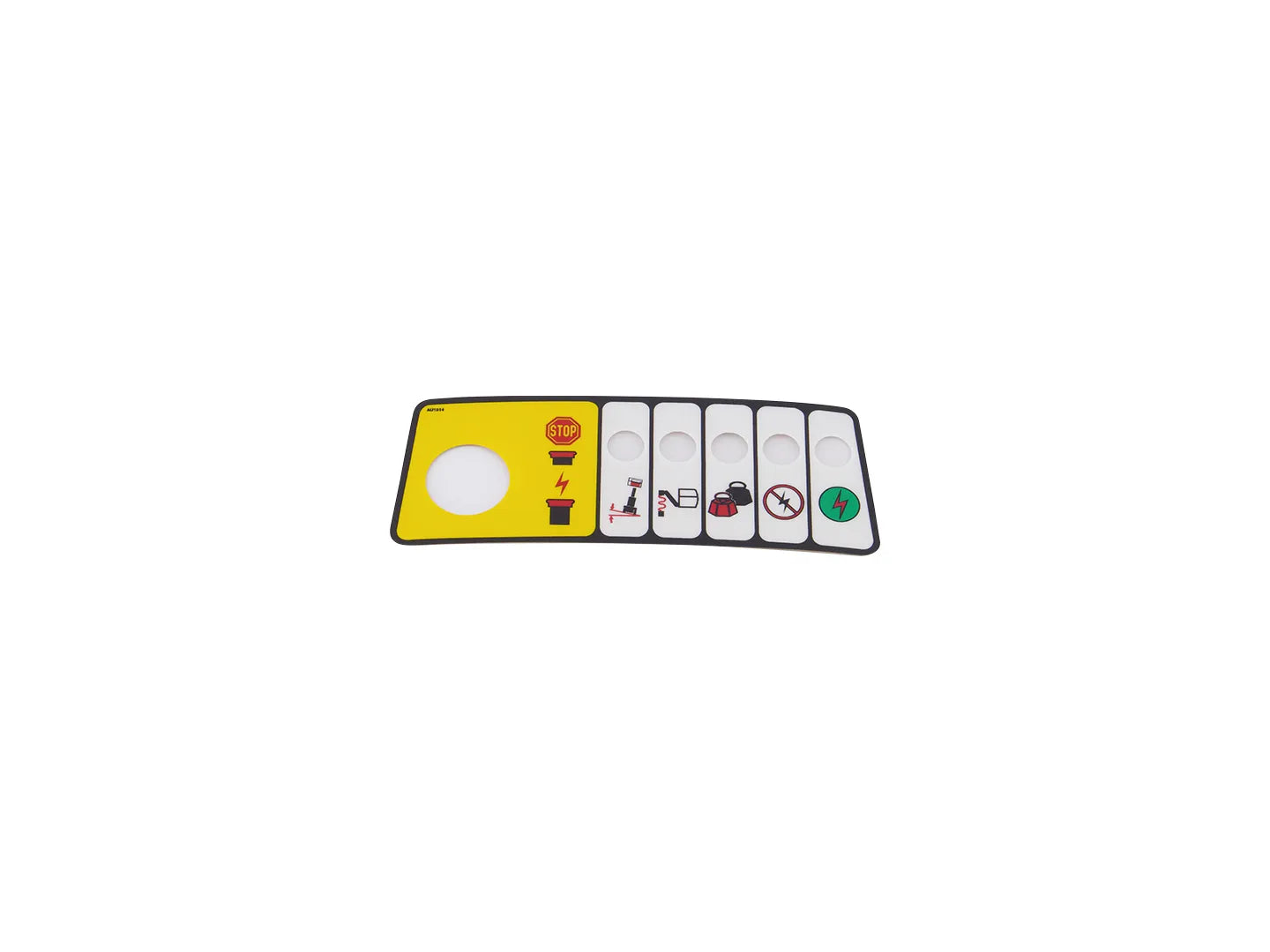 JLG Emergency Decal Au1614 replacement part image