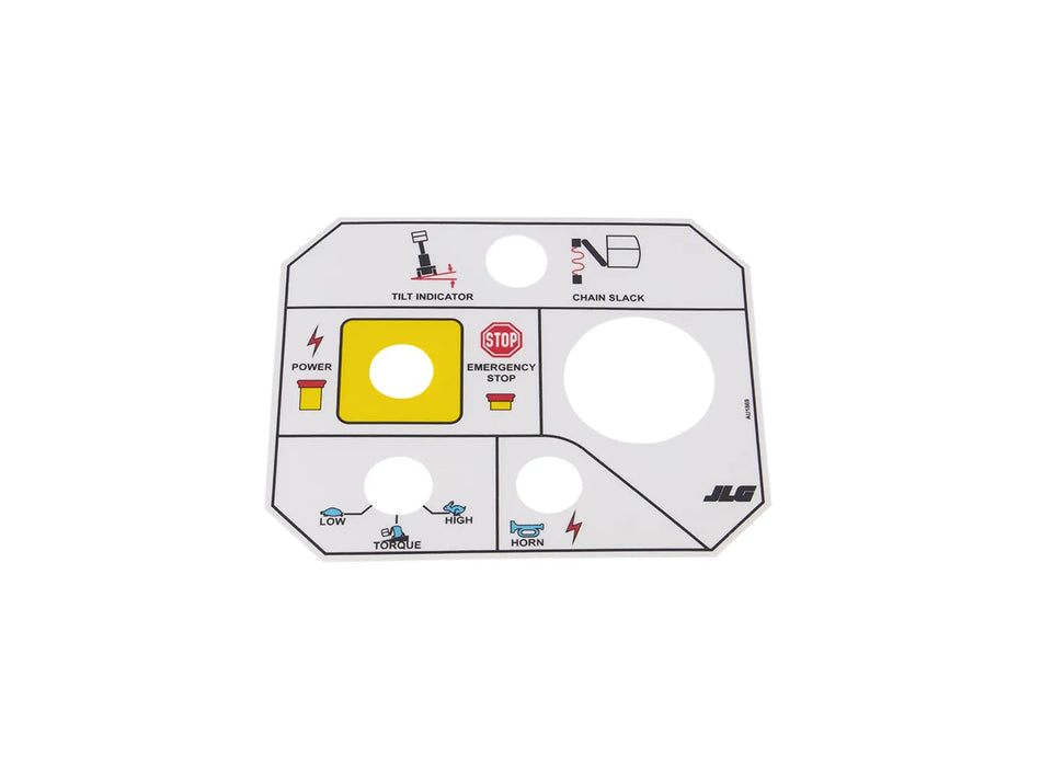 JLG Upper Control Box T1100N Au1869 replacement part image