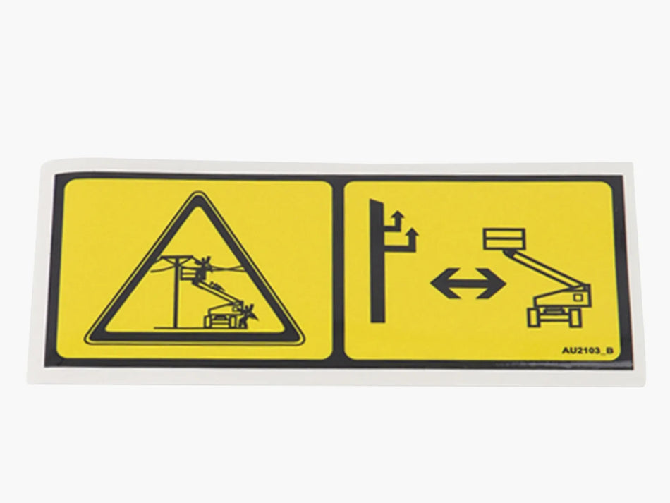 JLG Decal Electrocution Au2103 replacement part image