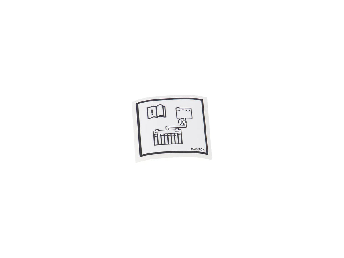 JLG Decal Battery Filling Au2104 replacement part image