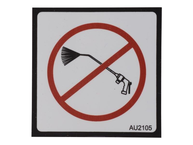 JLG Decal No Karcher Au2105 replacement part image