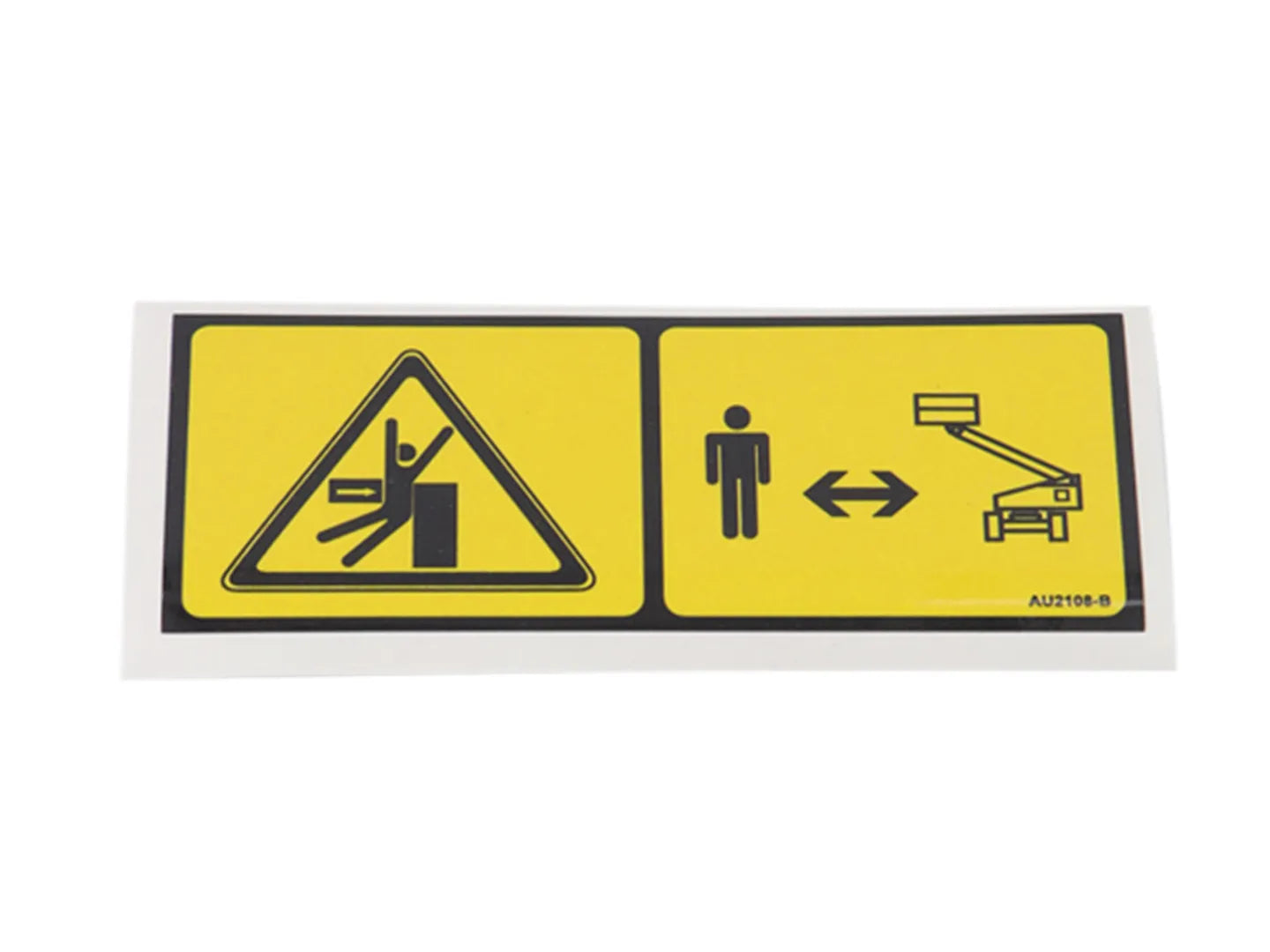 JLG Decal Crushing Hazard Au2108 replacement part image