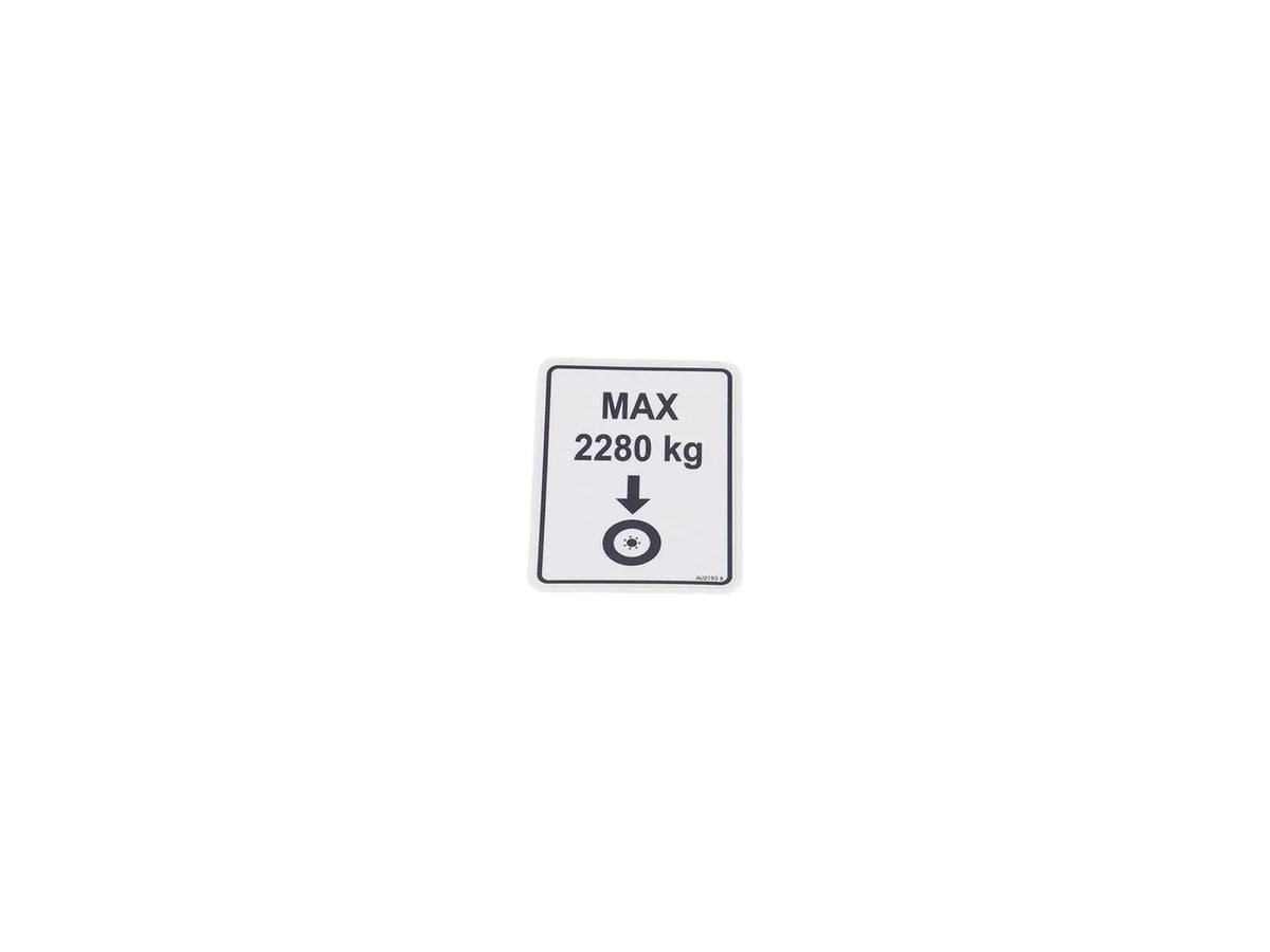 JLG Decalwheel Load Au2193 replacement part image