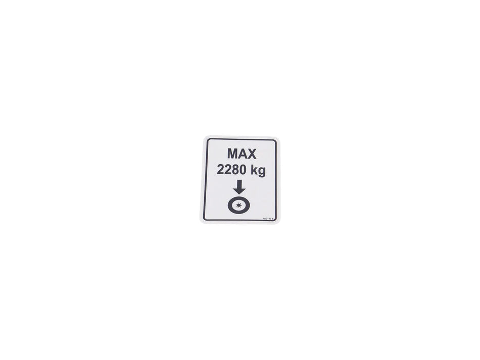 JLG Decalwheel Load Au2193 replacement part image