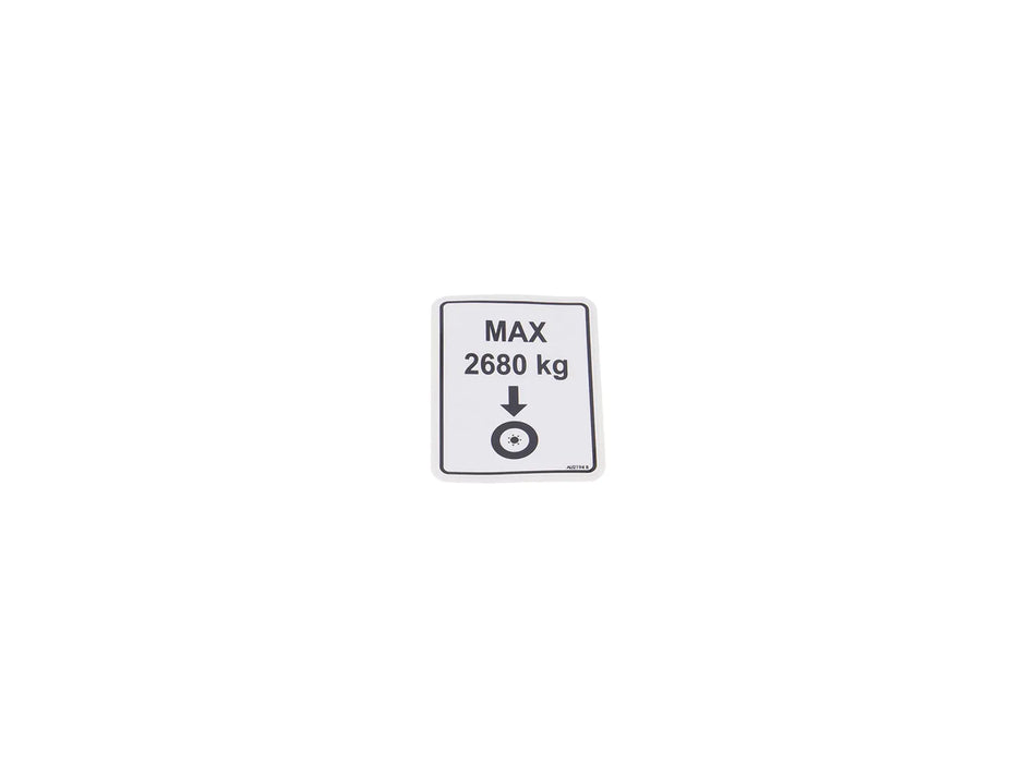 JLG Decalwheel Load Au2194 replacement part image