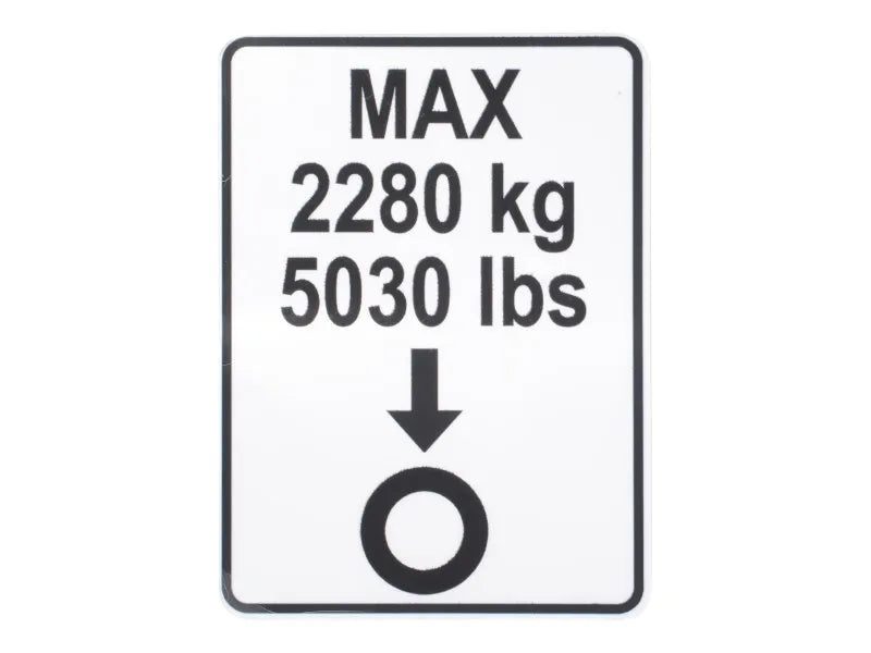 JLG Decalwheel Loads T32E Au2199 replacement part image