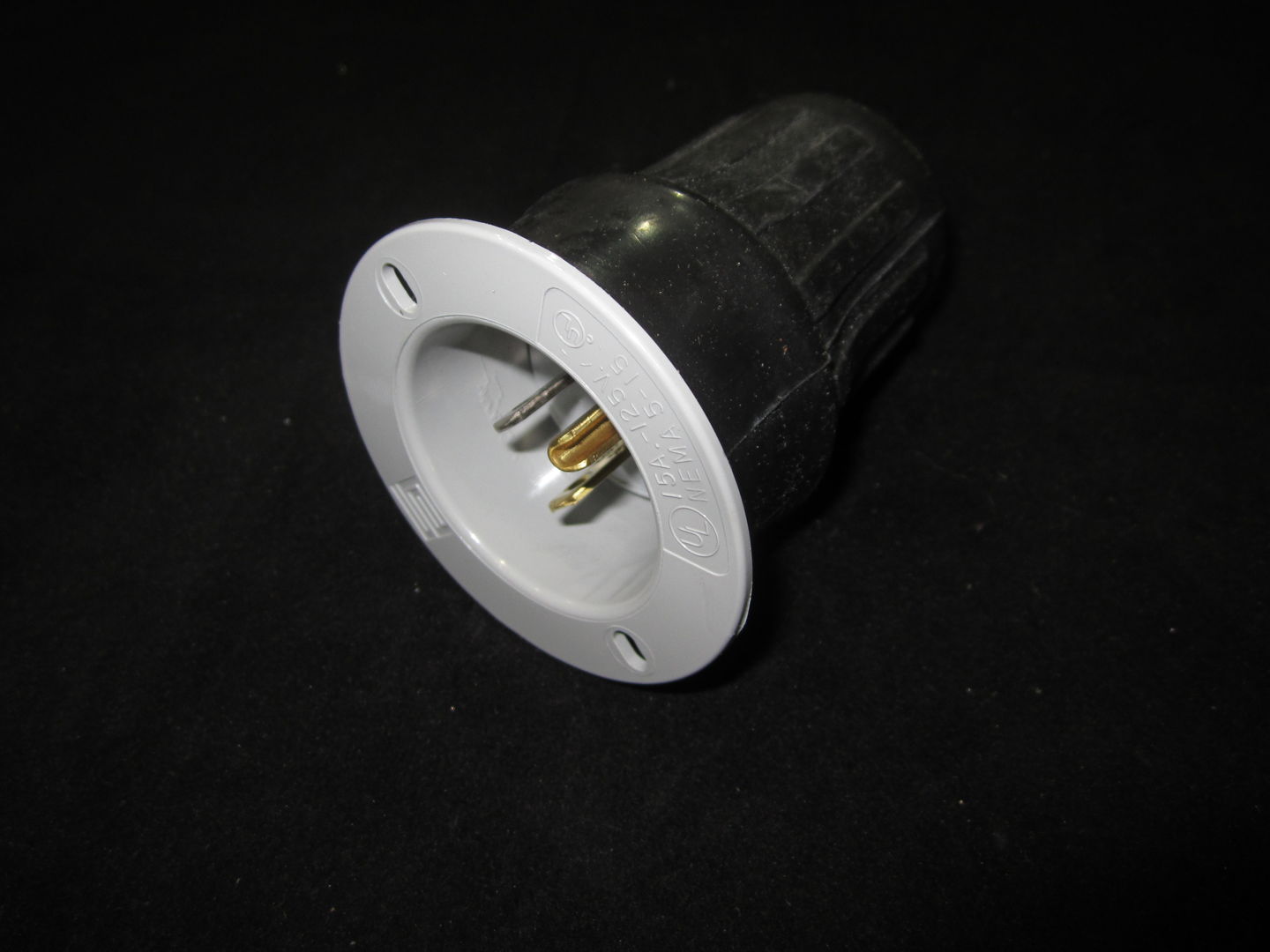 JLG Mec Terminal15 Amp Inlet Mec41575 replacement part image
