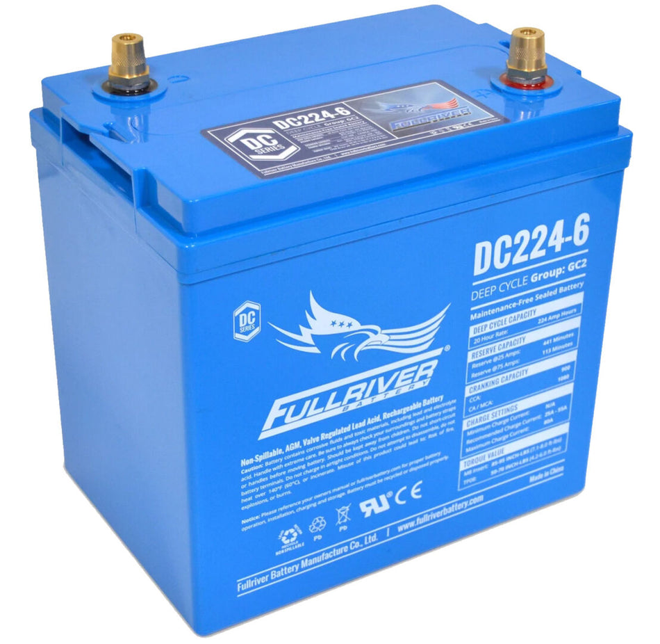 JLG Mec Battery Dc224 6 Gc2 Agm Mec44893Fr replacement part image